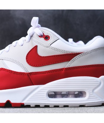 Nike WMNS Air Max 90/1 - White / University Red / Neutral Grey pour bénéficier 