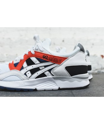 Asics Gel-Lyte V - White / Orange Les êtres humains sont 