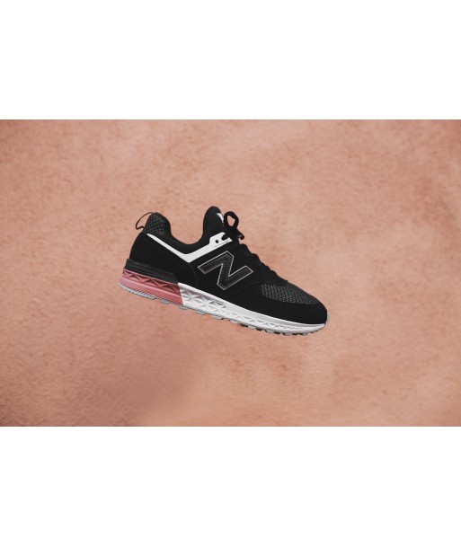 New Balance Kids KFL574CG - Black / Red / White Venez découvrir notre 