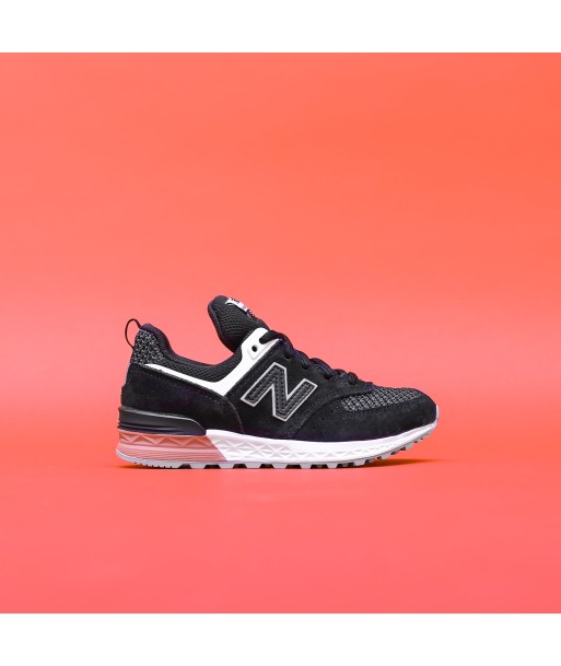 New Balance Kids KFL574CP - Black / Red / White Toutes les collections ici