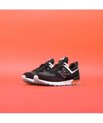 New Balance Kids KFL574CP - Black / Red / White Toutes les collections ici