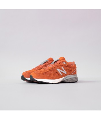 New Balance Kids KJ990OOP - Rust / Grey pas cher