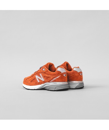 New Balance Kids KJ990OOP - Rust / Grey pas cher