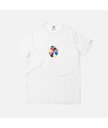 Aimé Leon Dore Apple Tee - White Paris Déstockage Promo