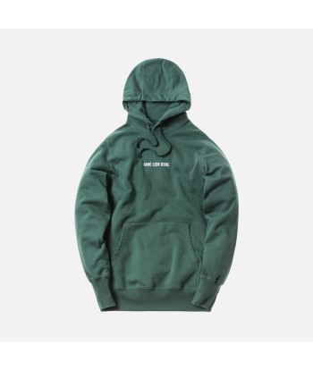 Aimé Leon Dore Logo Kanga Hoodie - Bottle Green Fin de série