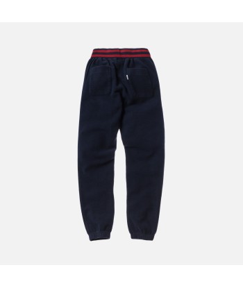 Aimé Leon Dore Reverse Fleece Pant - Natural / Red le concept de la Pate a emporter 