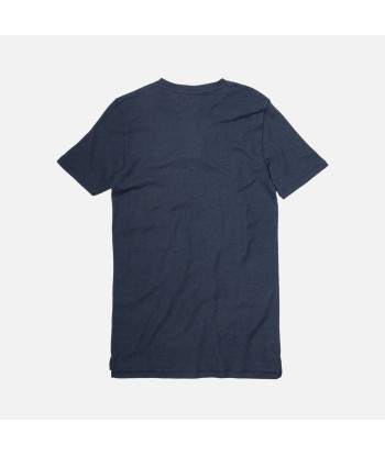 Norse Projects Niels Sport Waffle Tee - Navy Les magasins à Paris et en Île-de-France