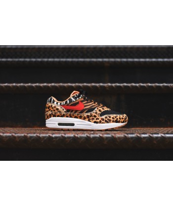 Nike x atmos Air Max 1 DLX - Wheat / Sport Red / Bison les muscles