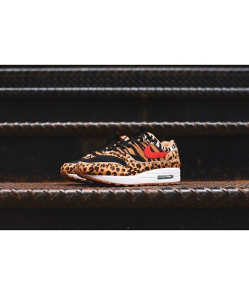 Nike x atmos Air Max 1 DLX - Wheat / Sport Red / Bison les muscles