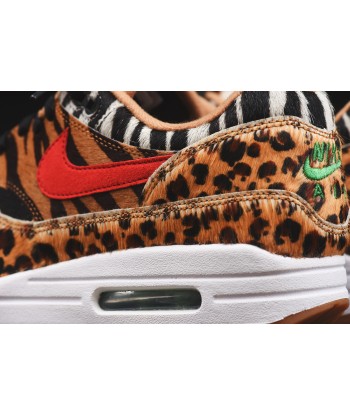 Nike x atmos Air Max 1 DLX - Wheat / Sport Red / Bison les muscles