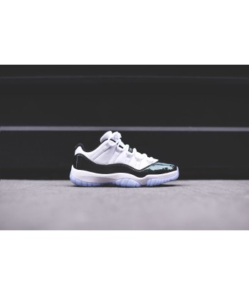 Nike Air Jordan 11 Retro Low - White / Emerald Amélioration de cerveau avec