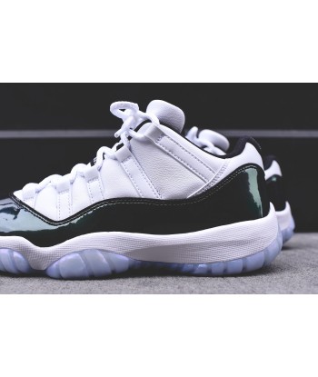 Nike Air Jordan 11 Retro Low - White / Emerald Amélioration de cerveau avec