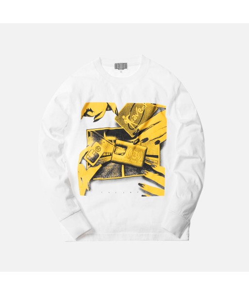 Cav Empt SIM Tunnel L/S Tee - White pas cher chine