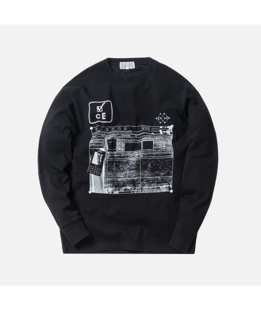 Cav Empt Card 5 L/S Tee - Black pas cher 