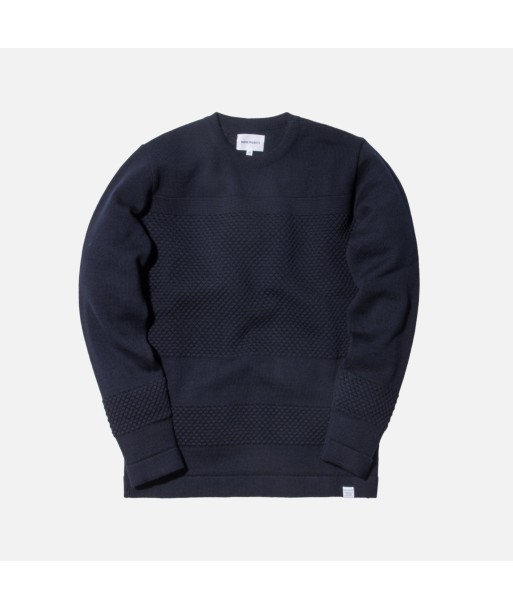 Norse Projects Skagen Bubble Crewneck - Navy le concept de la Pate a emporter 