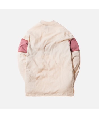 Aimé Leon Dore Rugby Crewneck - Natural / Dusty Pink / Clay Pour