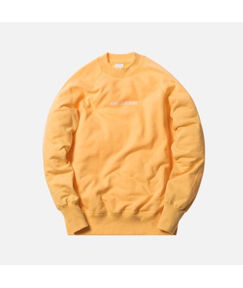 Aimé Leon Dore Logo Crewneck - Yellow Dans la société mordern