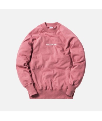 Aimé Leon Dore Logo Crewneck - Dusty Pink 2023