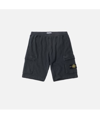 Stone Island Fleece Bermuda Short - Charcoal destockage