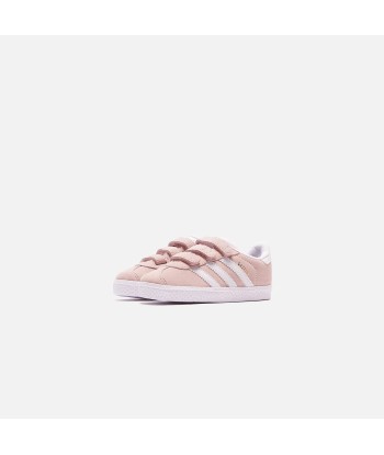 adidas Originals Infant Gazelle Strap - Pink / White basket pas cher