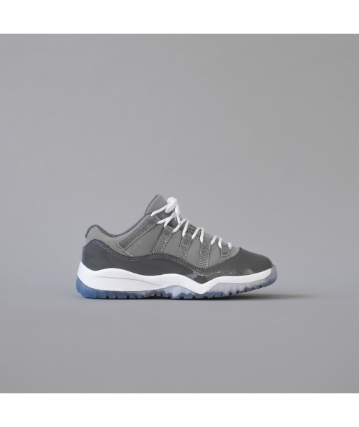 Nike Pre-School Air Jordan 11 Retro Low - Medium Grey / White Gunsmoke de France