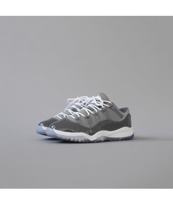 Nike Pre-School Air Jordan 11 Retro Low - Medium Grey / White Gunsmoke de France