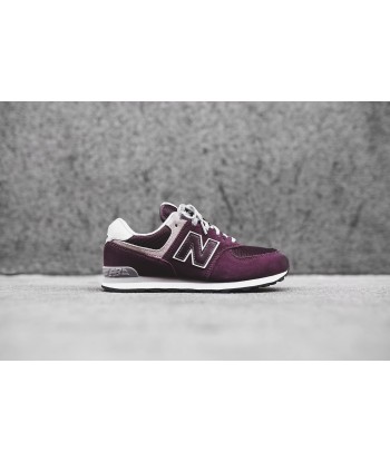 New Balance Kids GC574GB - Burgundy / Grey Découvrez la collection