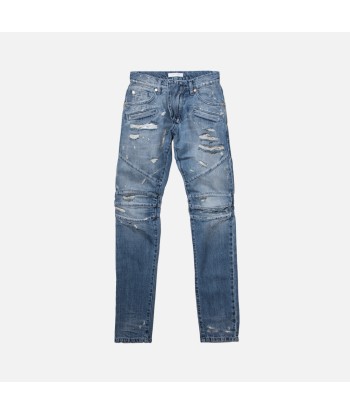 Pierre Balmain Moto Denim - Blue ouvre sa boutique