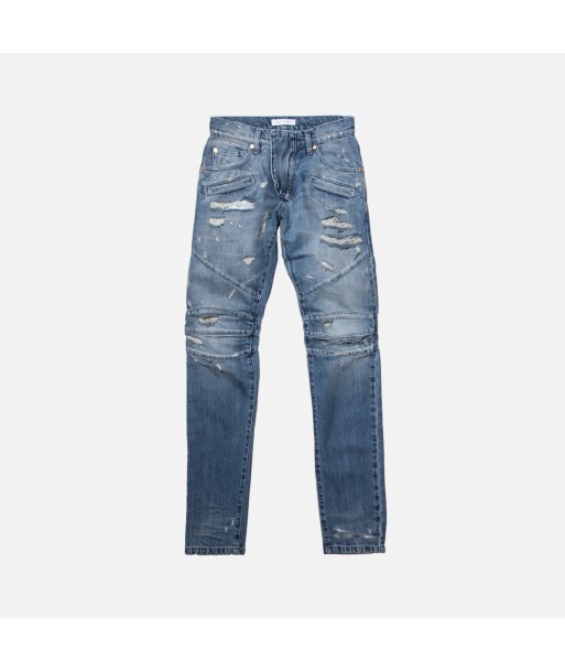 Pierre Balmain Moto Denim - Blue ouvre sa boutique