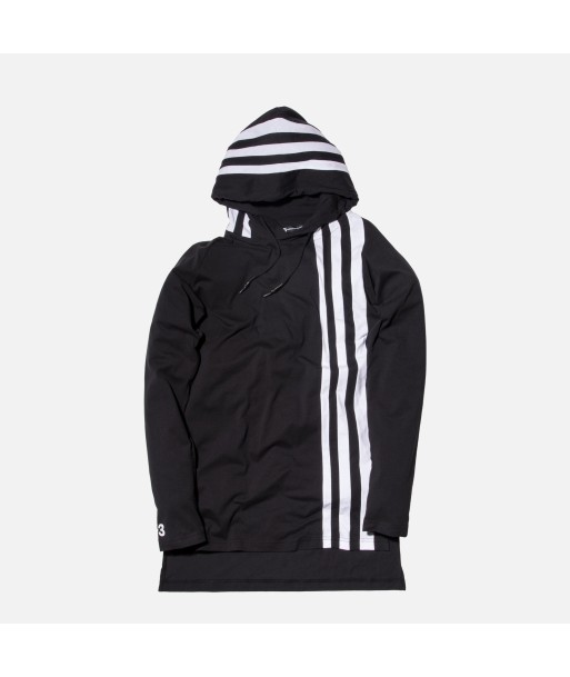 Y-3 3-Stripes Hoodie - Black Les magasins à Paris