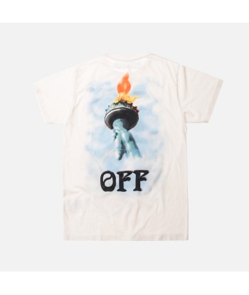 Off-White Liberty Slim Tee - Off White / Black En savoir plus