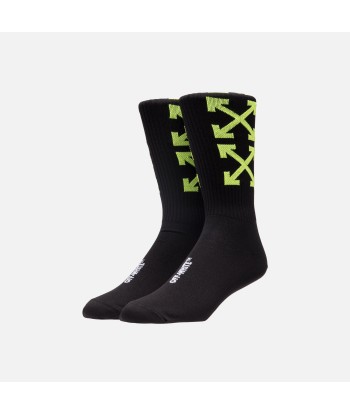 Off-White Arrows Socks - Black / Yellow sélection de produits