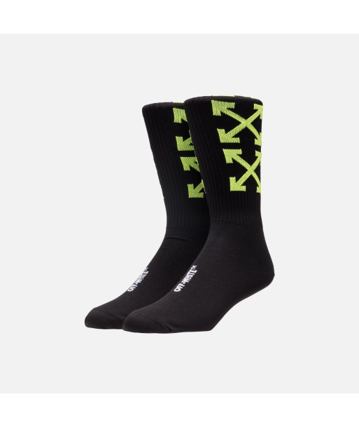 Off-White Arrows Socks - Black / Yellow sélection de produits