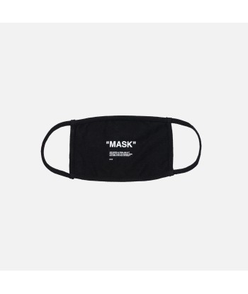 Off-White Quote Mask - Black / White Le MVP de beaucoup