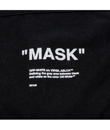 Off-White Quote Mask - Black / White Le MVP de beaucoup