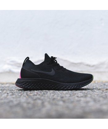 Nike Epic React BE TRUE Flyknit - Black / Pink plus qu'un jeu 