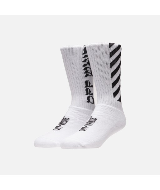 Off-White Diagonal Socks - White / Black suggérées chez