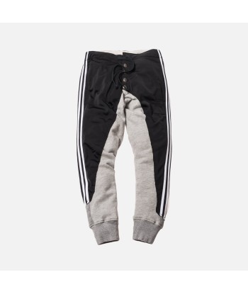 Greg Lauren Black Track Fleece Slim Lounge Pant - Navy / Grey plus qu'un jeu 