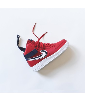 Nike Air Force 1 High LV8 - Red / Blue / White Comment ça marche