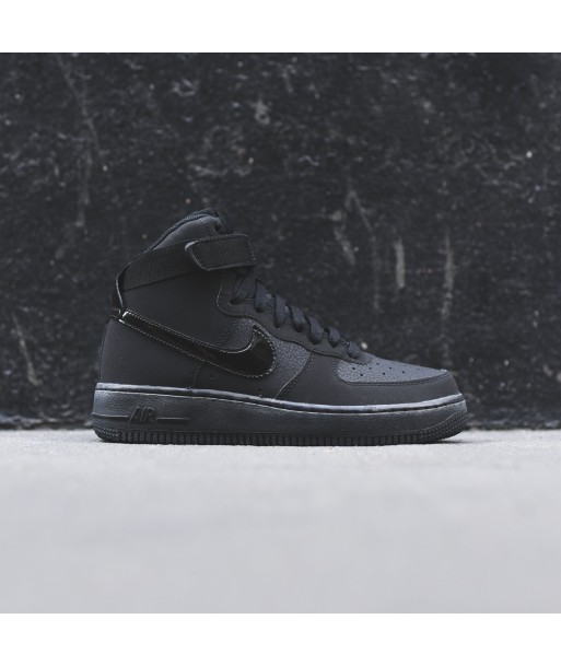 Nike Grade School Air Force 1 High - Black Dans la société mordern