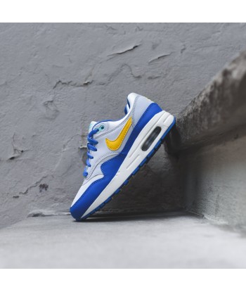 Nike Grade School Air Max 1 - Sail / Amarillo / Pure Platinum / Signal Blue d'Europe débarque