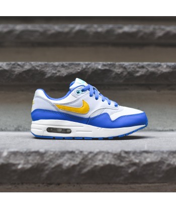 Nike Grade School Air Max 1 - Sail / Amarillo / Pure Platinum / Signal Blue d'Europe débarque