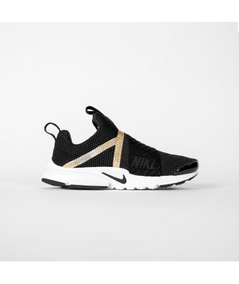 Nike GS Presto Extreme - Black / Metallic Gold / White s'inspire de l'anatomie humaine