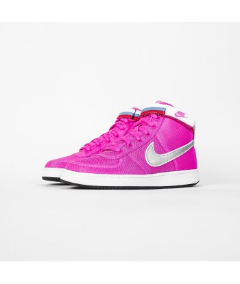 Nike Grade School Vandal High Supreme Fuchsia - Black / Metallic Silver acheter