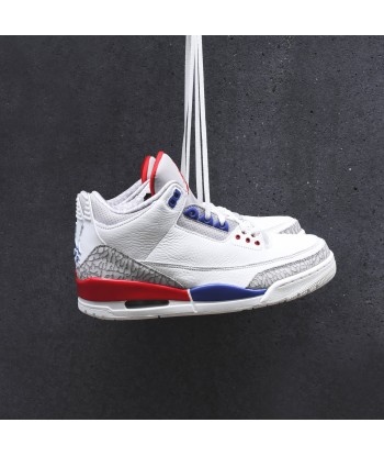 Nike GS Air Jordan 3 - Sail / Fire Red le des métaux précieux