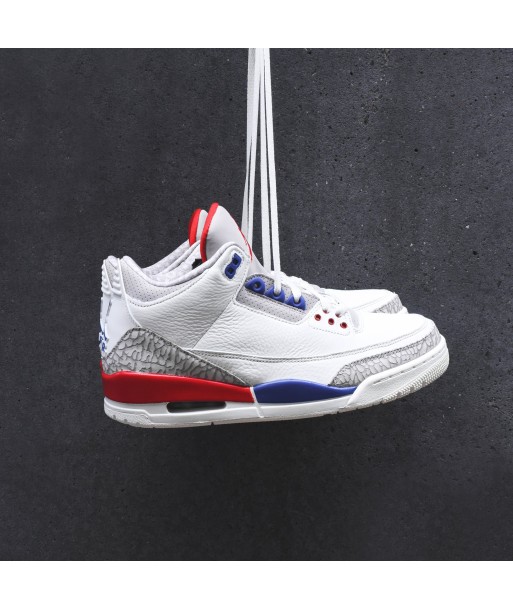 Nike GS Air Jordan 3 - Sail / Fire Red le des métaux précieux