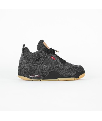 Nike x Levi's GS Air Jordan 4 Retro - Black acheter en ligne