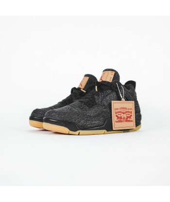 Nike x Levi's GS Air Jordan 4 Retro - Black acheter en ligne