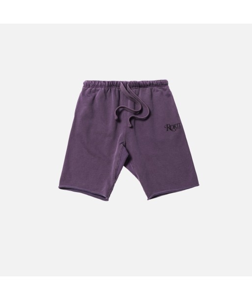 Rokit Memoir Fleece Short - Purple pas cher chine