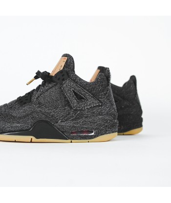 Nike x Levi's GS Air Jordan 4 Retro - Black acheter en ligne